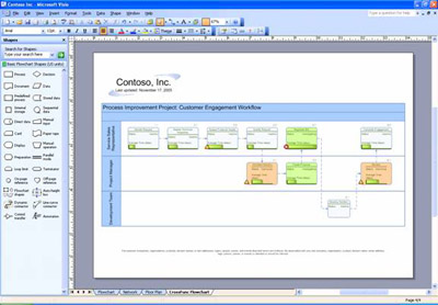 Integración de diagramas con Office Visio 2007